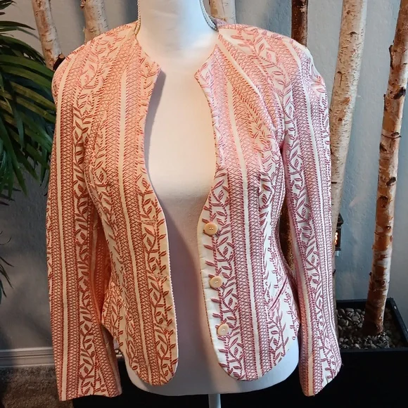 Vintage Nicole Miller Collection Blazer Jacket NWOT - Picture 1 of 13